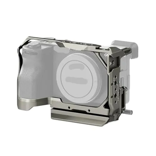 互換性がありますSony A6700に対応 - フルボディ保護カメラケージ、DSLRアーマーアクセサリー(TG)