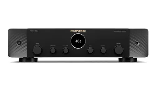 Marantz ネットワークレシーバー、HDMIセレクター搭載のHi-Fiステレオアンプ ブラック STEREO70s/FB