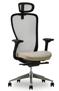 WINcase オフィスチェア AiDen A03-E 肘付き ヘッドレスト付き