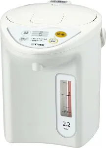 送料無料 タイガー 魔法瓶 マイコン 電気 ポット 2.2L ホワイト PDR-G221-W Tiger