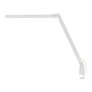 ジェントス DK-R115WH [高演色クランプ式折りたたみデスクライト]