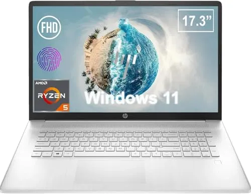 HP 17 ノートパソコン、17.3インチ FHD IPSディスプレイ、Intel Core i5クアッドコアプロセッサ、Intel Iris Xe Graphics、64GB RAM、2TB PCIe SSD、HDMI、Windows 11。