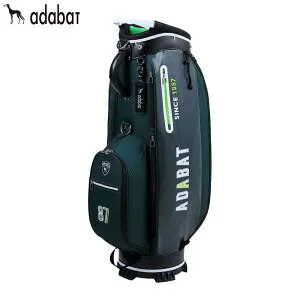 【まとめ買い最大10％割引クーポン配布中！】4/27まで アダバット メンズ キャディバッグ ABC436 GR グリーン [2025年モデル]