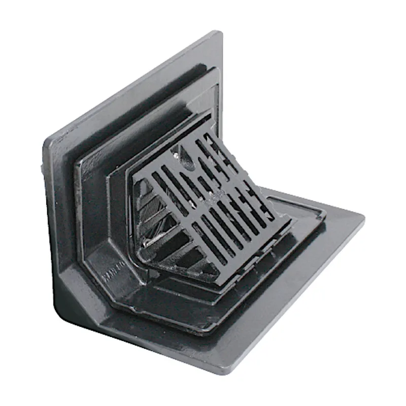 カネソウ 鋳鉄製ルーフドレン 屋上用 防水層張掛け幅100mm よこ引き用 打込型 ねじ込み式 WHXA-100 呼称100mm L寸法201～500mm