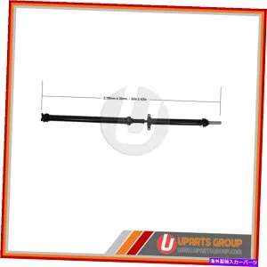 Driveshaft 2006年から2007年の後部ドライブシャフトMitsubishi Raider -OEMの交換 Rear Drive Shaft for 2006-2007 Mitsubishi Raider - OEM Replacement【並行輸入品】
