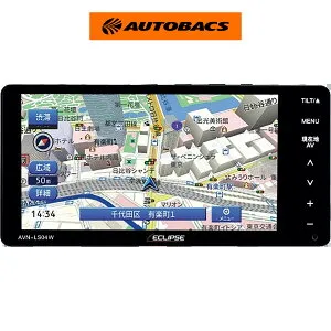 【4/24 20:00-4/27 09:59 エントリーでP5倍】ECLIPSE イクリプス AVN-LS04W-24 LSシリーズ メモリーナビゲーション 2024版地図搭載 カーナビ