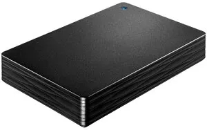 I・O DATA アイ・オー・データ USB 5Gbps（USB 3.2 Gen1）対応 ポータブルハードディスク 4TB ブラック HDPH-UTV4DK