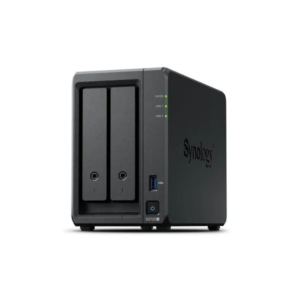 Synology AMD Ryzen R1600搭載2ベイNAS DiskStation DS725+
