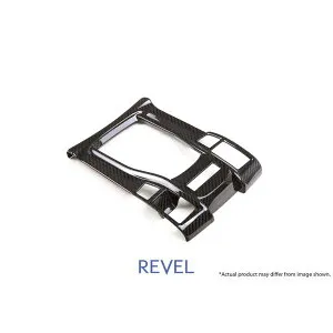 【USA在庫あり】 Revel GT ドライカーボン Shifter Panel Cover 17-18 ホンダ Civic Type-R - 1 Piece rvl1TR4GT0AH01 HD店