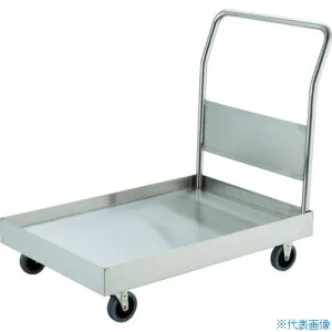 ■TRUSCO ステンレス台車 オールSUS304 皿型台車 900X600 帯電防止U車輪 SSAR2TBU(4356452)[法人限定][直送元]