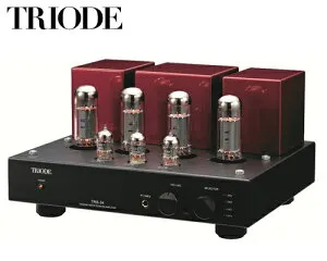 【送料無料】TRIODE TRS-34TRS34 トライオード真空管プリメインアンプAB 級プッシュプル真空管