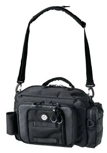 がまかつ(Gamakatsu) ランガン ヒップバッグ2.0 LE324 釣りバッグ 左右肩掛け フィッシングバッグ タックルバッグ ロッドホルダー 多機能 バス釣り アジング エギング タチウオ (D160×W390×H240mm)