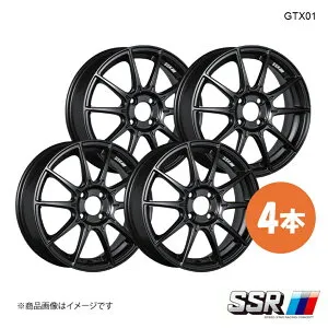 【17インチ 4H100 7.0J +42】ホイール 4本 ロッキー A200S Premium (SA装着車) GTX01 SSR エスエスアール フラットブラック