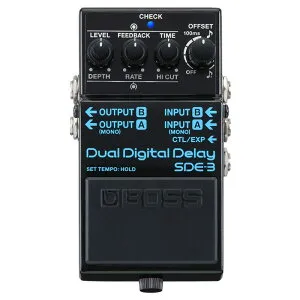 翌日配達 【×IKEBEクリアポーチプレゼント】SDE-3[Dual Digital Delay] ディレイ ボス BOSS (新品)