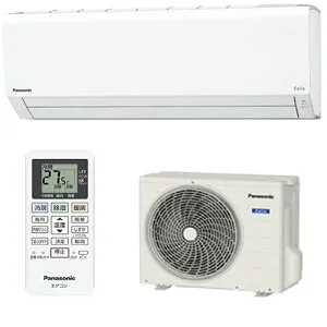 パナソニック エアコン Eolia（エオリア）冷暖房除湿タイプ CS-255DFL-Wおもに8畳用 100V 内部クリーン搭載
