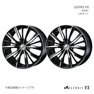 LEONIS VX シビック FC1・FK7 アルミホイール 2本セット 0033280×2【18×8J 5-114.3 INSET42 BKMC】