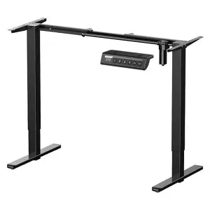 ErGear電動昇降式デスク脚のみスタンディングデスク72-118cm高さ調節可能耐荷重80kg4パターン高さメモリー機能上下自動昇降衝突検知静音収納フック付きパソコンデスク机pcデスクオフィスデ…