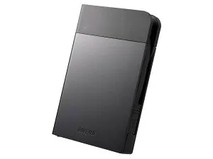 BUFFALO バッファロー USB3.1(Gen1)対応 耐衝撃ポータブルHDD 1TBブラック(HD-PZF1.0U3-BKA)