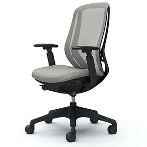 オカムラ シルフィー sylphy ハイバック 背メッシュタイプ アジャストアーム ブラックボディ 樹脂脚 C685XR岡村製作所 オフィスチェア デスクチェア ワークチェア 事務イス テレワーク チェア