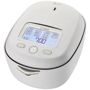 タイガー 土鍋圧力IH炊飯ジャー (5.5合炊き) ご泡火炊き JRX-S100WS ミストホワイト JRXS100WS (納期目安1-2週間)