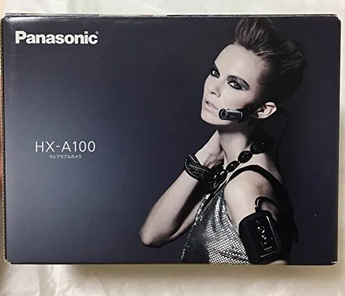 パナソニック ウェアラブルカメラ ブラック HX-A100-K
