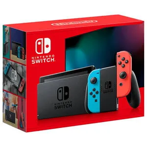 Nintendo Switch HAD-S-KABAH JOY-CON(L) ネオンブルー/(R) ネオンレッド【訳あり：倉庫移動中に外箱傷あり】★ご注文後のお届け先変更＆転送不可★