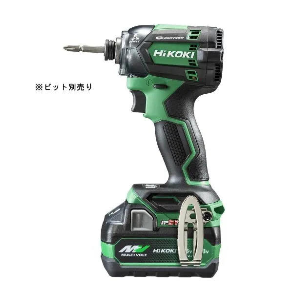 ハイコーキ HIKOKI 18VインパクトDV 蓄電池2個 充電器付き WH18DC 2XPZ