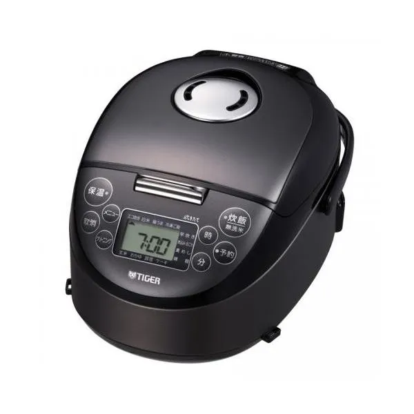 タイガー TIGER IH炊飯ジャー 3合炊き スチールブラック 炊きたて JPF-G055KL〈JPFG055KL〉