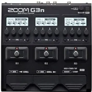 Zoom G3n G-Series Multi-Effects Processor for Guitar, 70 (68 Effects, 1 Looper Pedal, and 1 Rhythm Pedal) Onboard Digital Effects, 75 Custom-designed Factory Patches