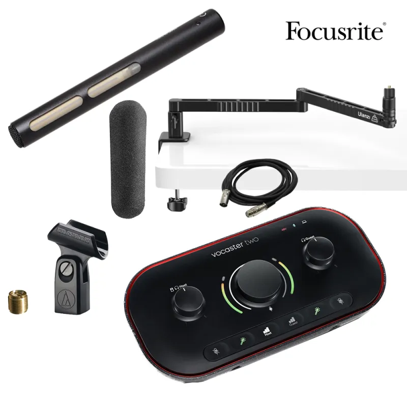 Focusrite Vocaster Two 配信セット (ガンマイクセット)