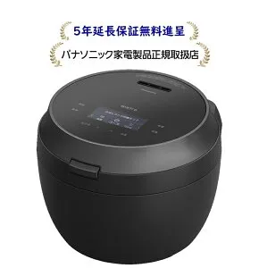 パナソニック SR-X910D-K[5年延長保証無料進呈★]ビストロWおどり炊き可変圧力IHジャー炊飯器SRX910DK