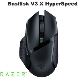 【国内正規品】 Razer Basilisk V3 X HyperSpeed Bluetooth 5.0 / 2.4GHz ワイヤレス 両対応 ゲーミングマウス # RZ01-04870100-R3A1 レーザー (マウス) バジリスク rnl26