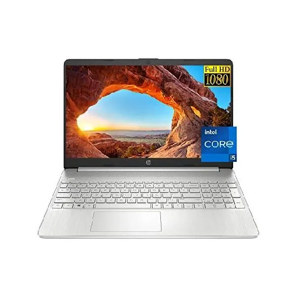 HP 15.6 inch Laptop, Intel Core i5-1135G7 Processor, 15.6" FHD Anti-Glare LED Display, HDMI, Wi-Fi and Bluetooth, Lightweight Design, Fast Ch_並行輸入