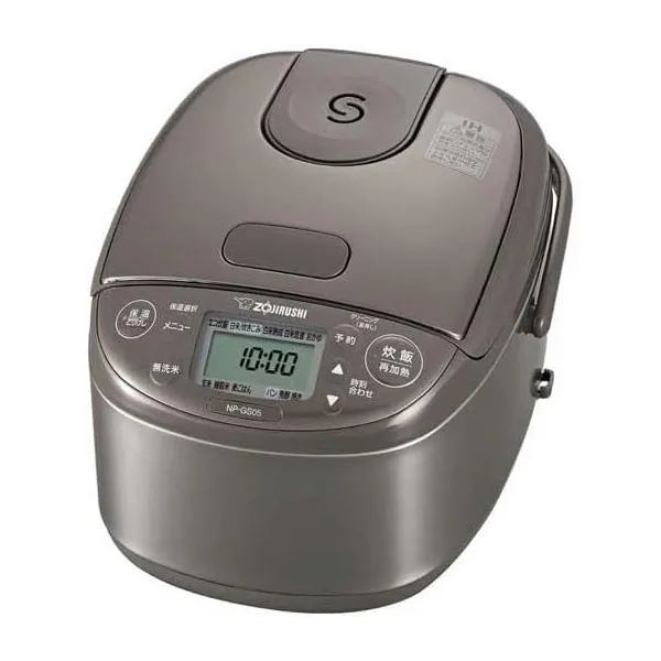 象印マホービン 炊飯器 3合 ステンレスブラウン NP-GS05-XT