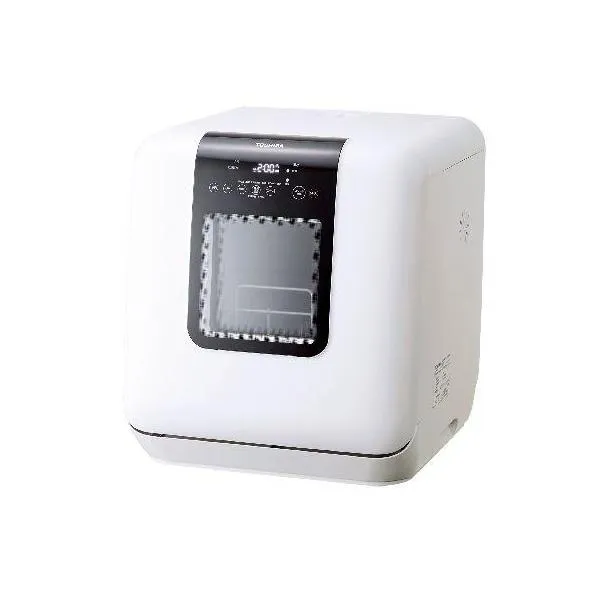 東芝(TOSHIBA) DWS-33B-W ホワイト 食器洗い乾燥機 タンク式 工事不要 31L