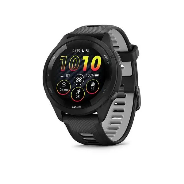 ガーミン（GARMIN）（メンズ、レディース）スマートウォッチ 時計 フォーランナー265 Forerunner 265 Black 010-02810-40