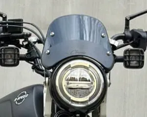 K-SPEED Diablolus CT100 ウィンドシールド Black Windshield (Classic) for CT125 ハンターカブ JA55 JA65 HONDA 風防 ウインドスクリーン カウル