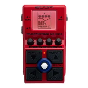 ZOOM MS-60B+ MultiStomp ズーム ベース用 コンパクト マルチエフェクター